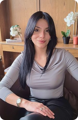 Paula Fernández, psicóloga clínica, en consulta